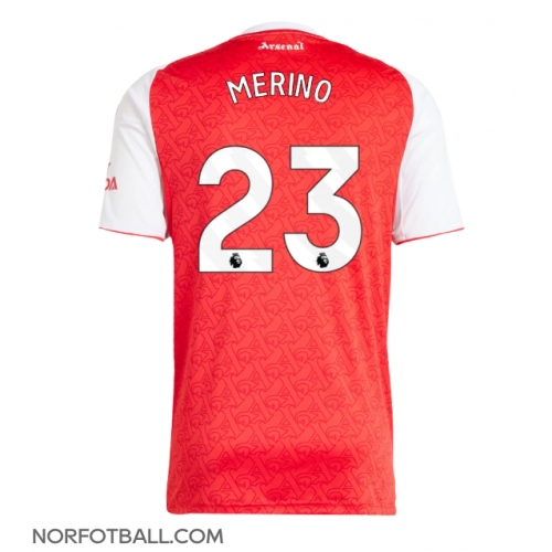 Billige Fotballdrakt Arsenal Mikel Merino #23 Replika Hjemmedrakt 2025-26 Kortermet Billige Fotballdrakt Arsenal Mikel Merino #23 Replika Hjemmedrakt 2025-26 Kortermet